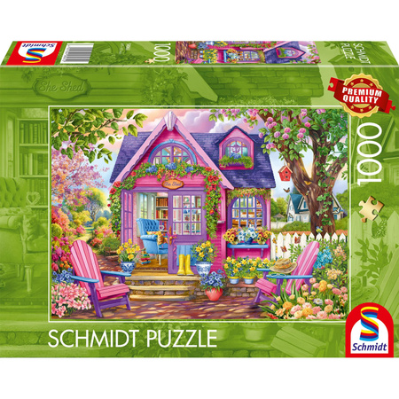 Schmidt Spiele Ein Häuschen zum Verlieben, Puzzle