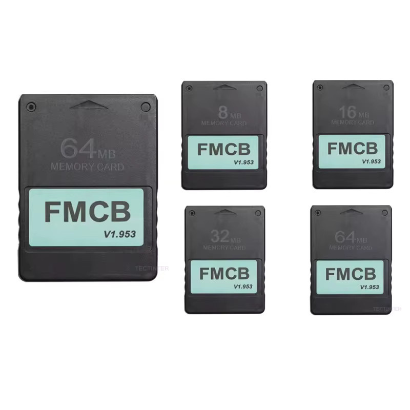 TECTINTER FMCB Free McBoot Speicherkarte für PlayStation 2, Farbe: Schwarz - Bild 6