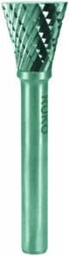 Ruko Frässtift aus Hartmetall in Grün mit Ø 12 mm und einer Kopflänge von 13 mm - Bild 1