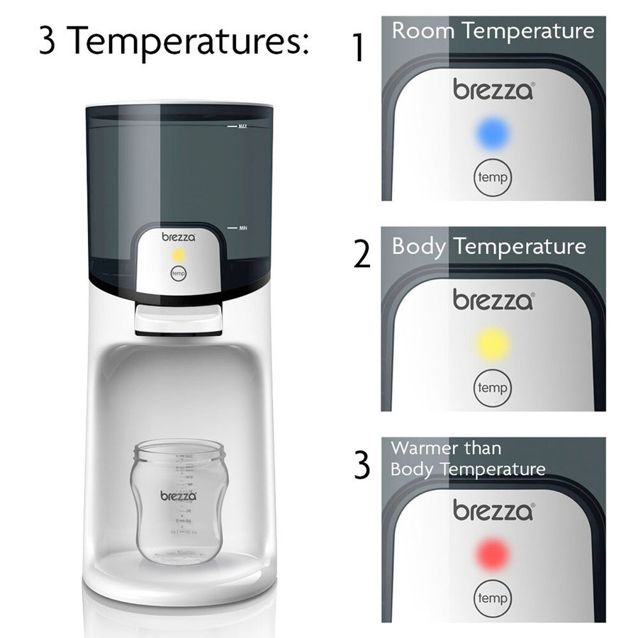 BabyBrezza Instant Warmer in Weiß, BPA-frei - Bild 2