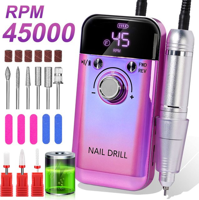 Limegirl Elektrische Nagelbohrmaschine, Pink, Glänzend, Unisex - Bild 1