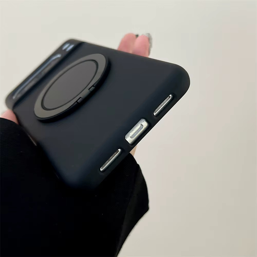 Magnetische Flüssigsilikon Schutzhülle für Google Pixel 10 9 Pro XL 8 7 6 A Pro in Purple mit Anti-Drop-Schutz und Ladefunktion - Bild 3