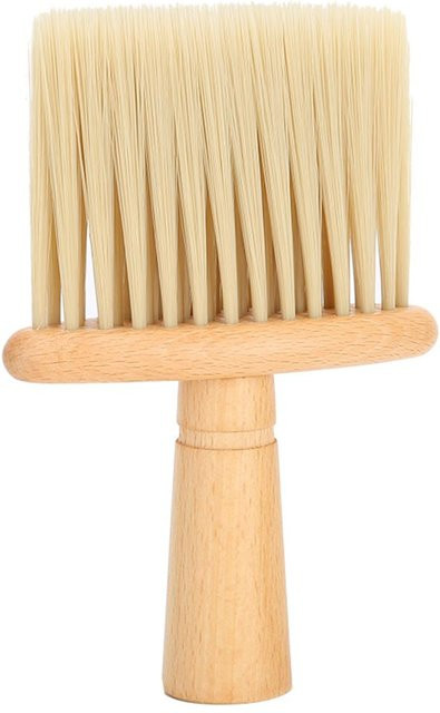 GoolRC Nackenpuderbürste mit Holzgriff, beige - Bild 1