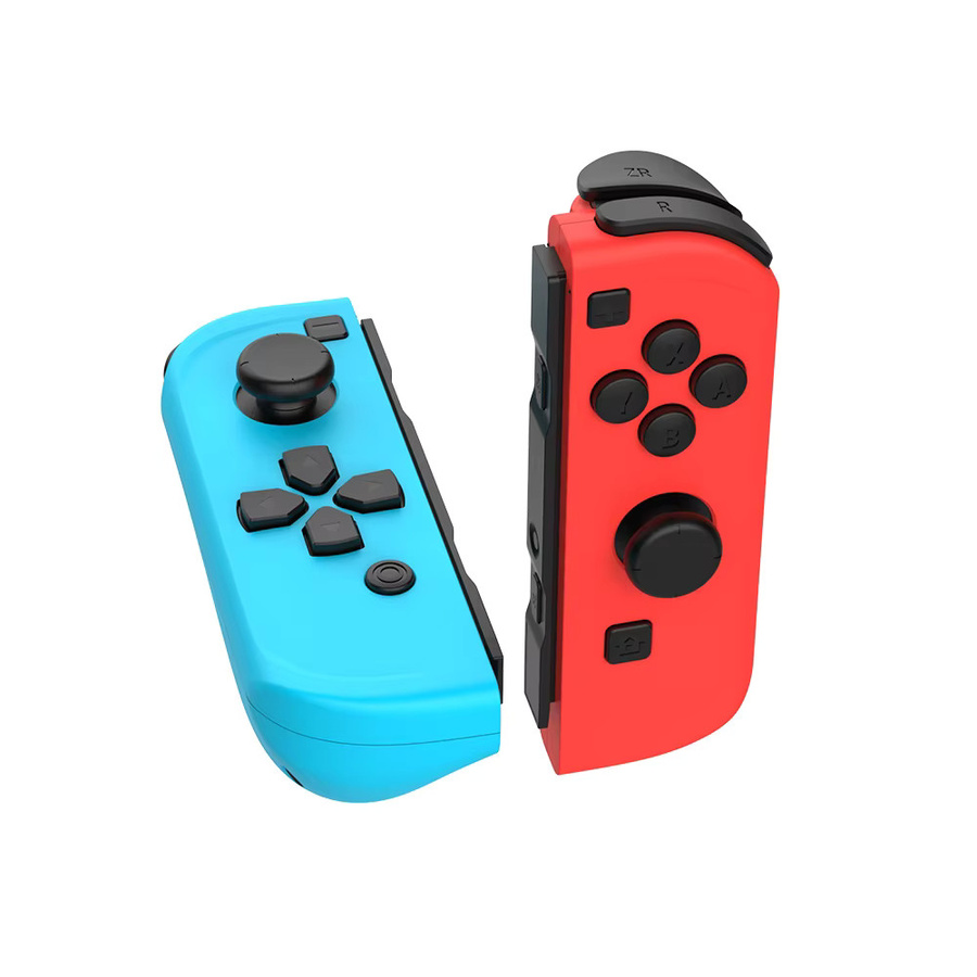 DOBE Split-Type Wireless Game Controller 1810 für Nintendo Switch und Switch OLED in Blau und Multicolour mit Bewegungssensor, Dual-Vibration, 6-Achsen-Gyro und 3D-Joystick - Bild 2