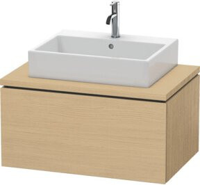 Duravit Waschtischunterschrank L-Cube in Beige für Konsole mit 1 Auszug, B: 82 cm, T: 40 cm, H: 54,7 cm - Bild 1