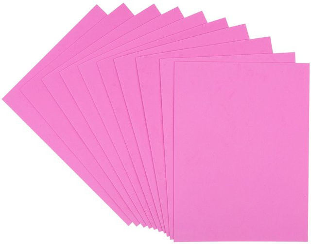 VBS Moosgummi in Pink, 10 Stück, Stärke: 2 mm - Bild 1
