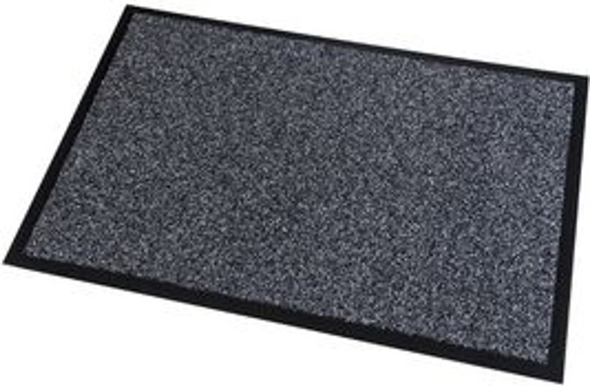 PAPERFLOW Schmutzfangmatte Premium in Grau und Blau, Polyamid mit Velours-Optik, B: 150 cm, T: 90 cm - Bild 2