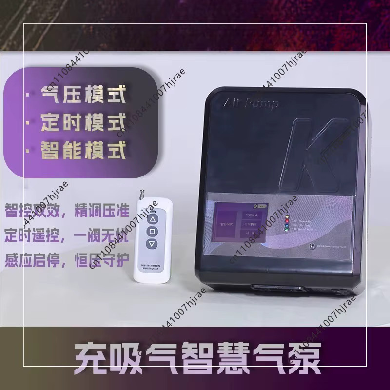 MLHJ Intelligente Vakuumpumpe mit Fernbedienung und Akku in Schwarz - Bild 1