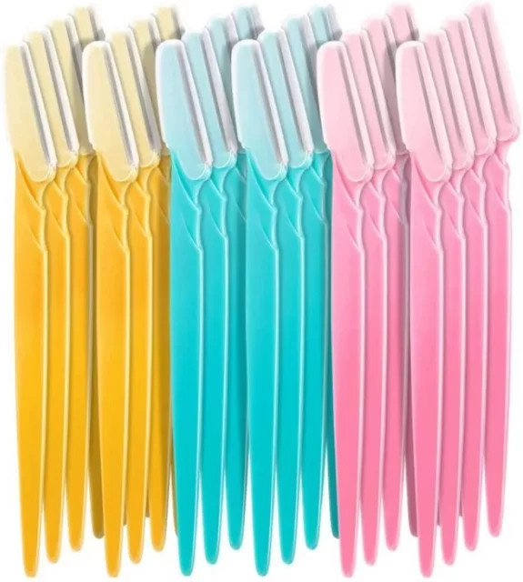 Augenbrauenrasierer für Damen, 12-teiliges Dermaplaning-Set für das Gesicht - Bild 1
