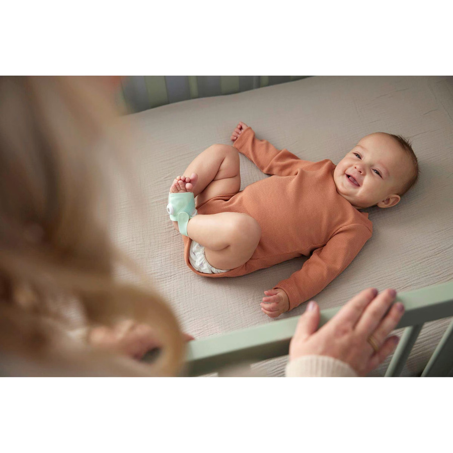 Owlet Dream Sock Babyphone mit Pulsoximeter und Herzfrequenzmessung in Mint - Bild 3