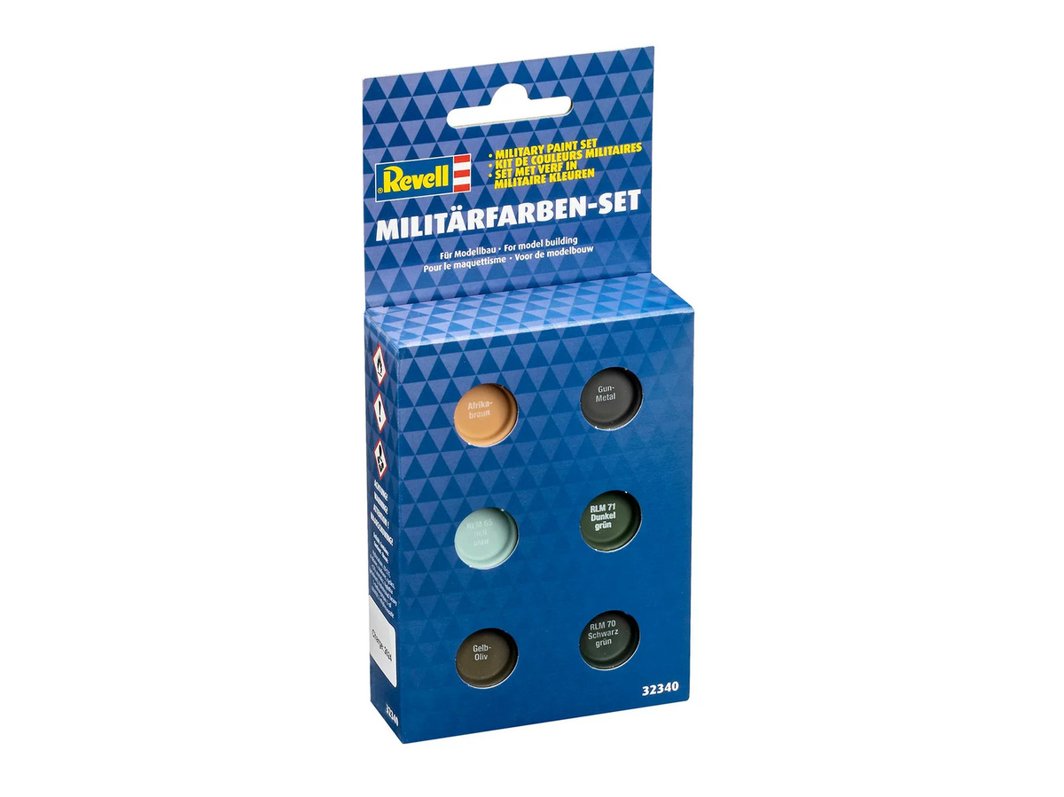 Revell Military Colour Set, Email Color Enamel, 6-teiliges Set - Bild 3