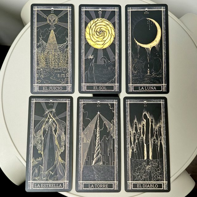 Kinner Tarot Deck, 78-Karten-Tarot-Deck, Spanisch - Bild 1