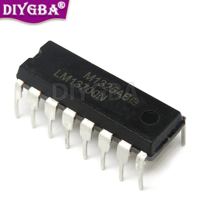 10 Stück LM13700 DIP16-Chipsatz von DIYGBA in Schwarz - Bild 1