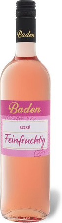 Badischer Weinverbund GmbH Roséwein Baden Qualitätswein 0,75 l