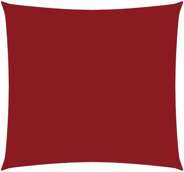 Furnicato Sonnensegel aus PU-beschichtetem Oxford-Gewebe quadratisch in Rot, Breite: 4,5 m, Breite: 4,5 m - Bild 1