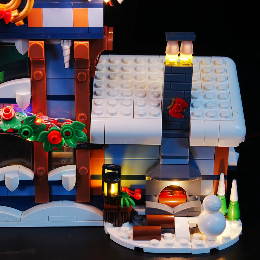 MAXCXT LED-Licht für LEGO 10339 Santas Post Office, dekorative Lampe in Warmweiß - Bild 5