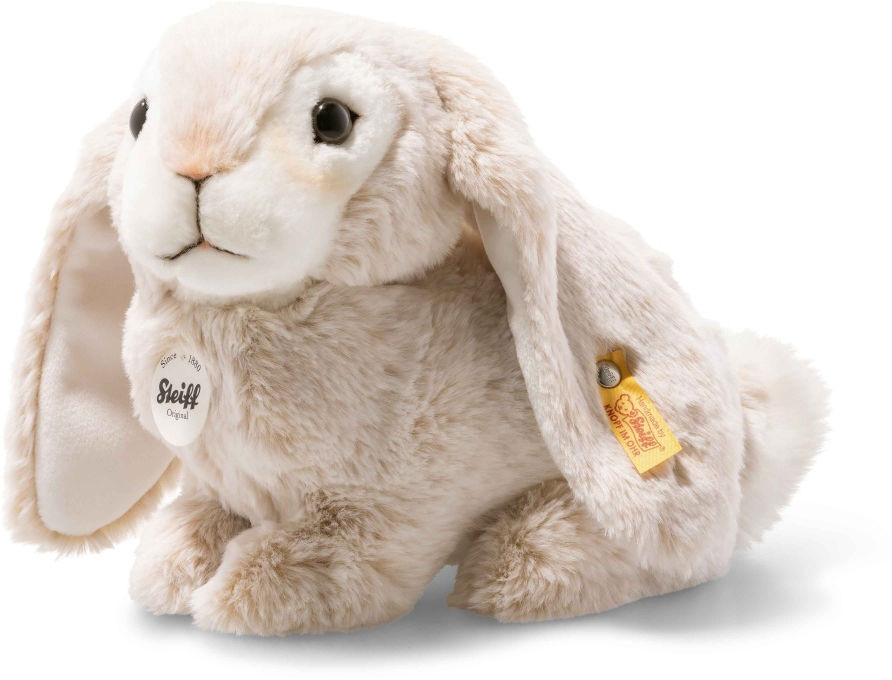 Steiff Lauscher Hase, Plüsch / Textil, beige - Bild 1