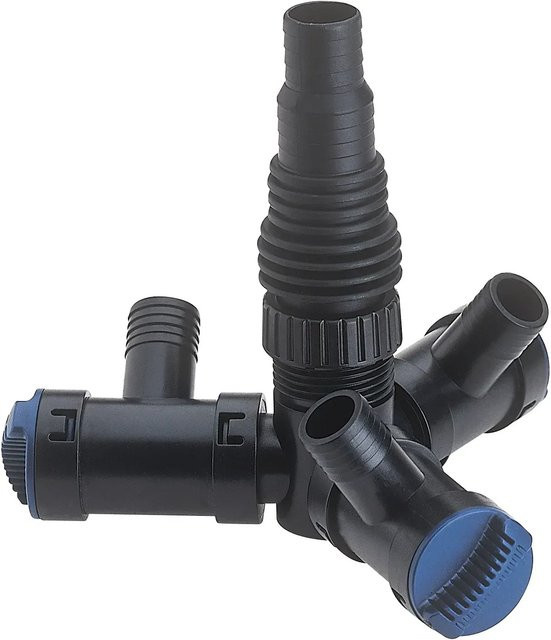 Oase Wasserverteiler Multi WD in Schwarz aus Kunststoff mit 1 Zoll Anschluss - Bild 1