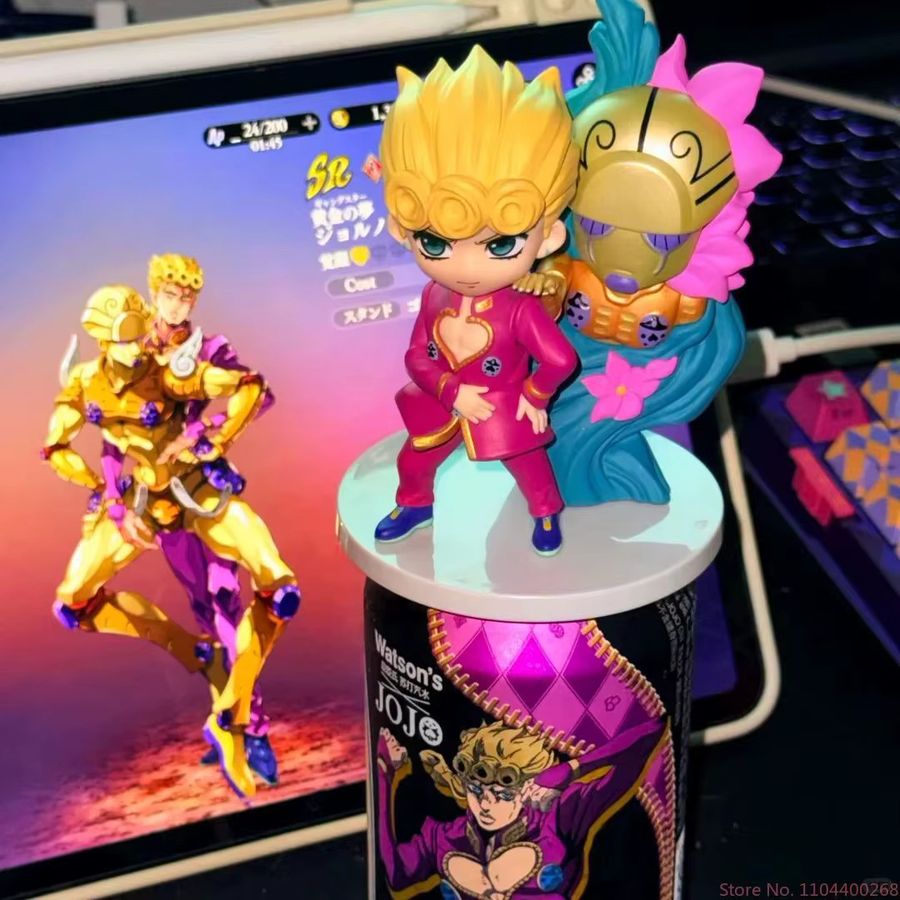 Pop Mart JoJo's Bizarre Adventure Golden Wind Blind Box Q Version Anime Figur Multicolor - Bild 4