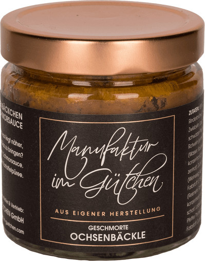 Manufaktur Im Gütchen Geschmorte Ochsenbäckchen 350 g - Bild 1