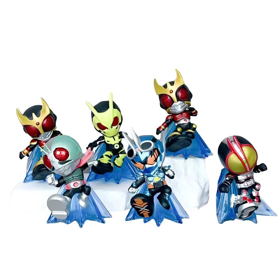 Bandai Kamen Rider Q-Version Blind Box Figuren aus Harz in Multicolor - Bild 4