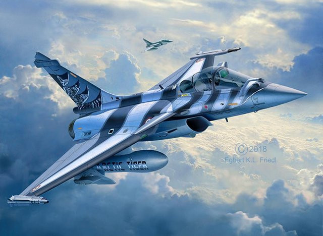 Revell Dassault Aviation Rafale C, Modellset, 1:48 - Bild 5
