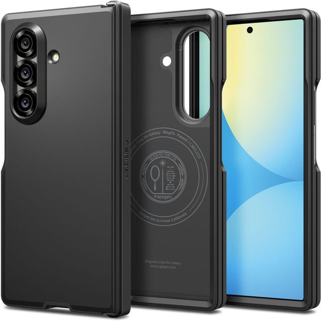 Spigen Tough Armor Pro MagSafe Schutzhülle für Samsung Galaxy Z Fold7 F966 in Schwarz - Bild 1