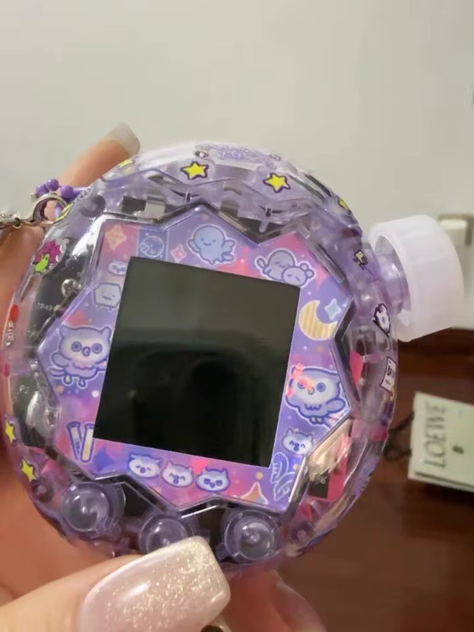 Bandai Tamagotchi Paradise Ersatzgehäuse Zubehör, Grün, Lila, Bunt / Mehrfarbig, Kunststoff - Bild 1
