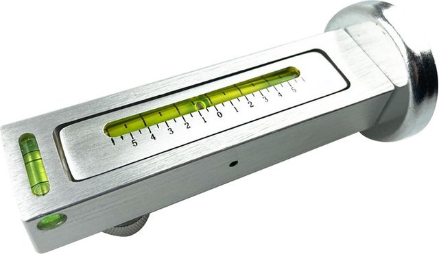 TOMTOP Magnetische Füllstandsanzeige mit 4 Rädern und Spirituellen Wasserwaage in Silber - Bild 1