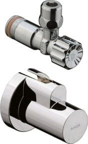 Hansgrohe Axor Eckventil m Schuber mit Abgang G 3/8 in Brushed Nickel - Bild 1