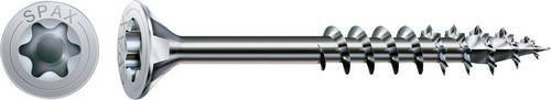 Spax Universalschraube Senkkopf T-STAR plus mit 4CUT WIROX aus Stahl in Silber, Durchmesser: 4 mm, Länge: 40 mm - Bild 1