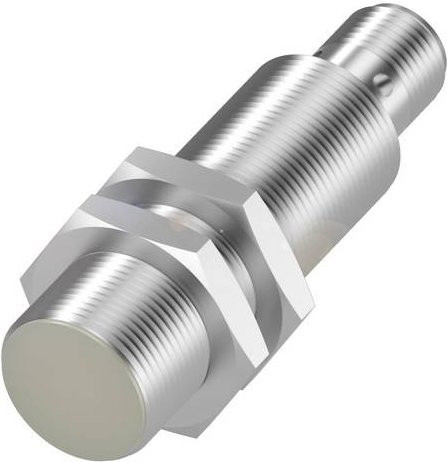 Balluff Induktiver Näherungsschalter BES M18EI-PSC80B-S04G BES02H, bündig, PNP, Schließer, Farbe: Silber, Durchmesser: 18 mm, Länge: 65 mm - Bild 1