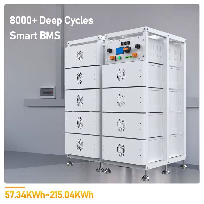 LiFePO4 Solargenerator-System in Weiß mit 200 kWh Kapazität für Heim- und Industriesysteme - Bild 2