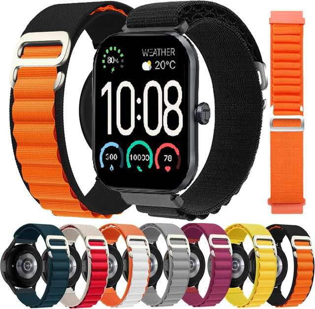 Haylou Uhrenarmband Alpine Loop, Nylon, Bunt, Unisex - Bild 1