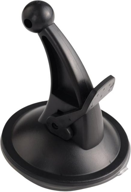 Garmin Ersatz-Saugnapfhalterung in Schwarz, 360 Grad drehbarer Ständerhalter aus Kunststoff für Garmin Nuvi - Bild 1