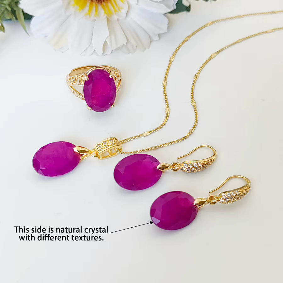 BOCARMAN Schmuck-Set, Kristall, Damen - Bild 2