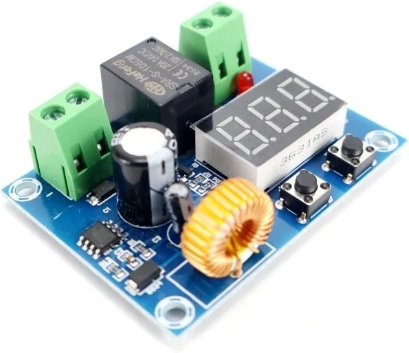 XH-M609 Ladegerät-Modul mit 12 V–36 V Spannung, Überspannungsschutz und präzisem Unterspannungsschutz für den Batterieschutz als Platine - Bild 1
