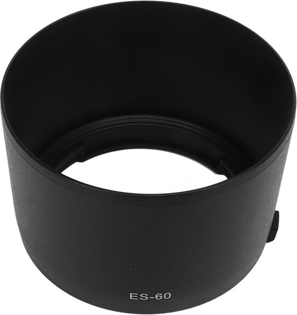 Koogeelife Reversible Bajonett Gegenlichtblende für Canon EF M Objektive 32mm Schwarz - Bild 1