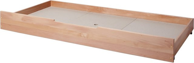 TiCAA Schubkasten für Einzelbett Lupo aus Buche Natur, FSC-zertifiziert - Bild 1