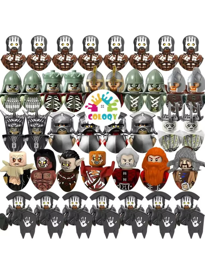 GSF Ork-Krieger, Mini-Modelle, Bausteine, Fantasy, Kunststoff, Bunt / Mehrfarbig - Bild 2