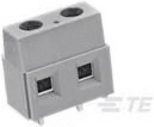 TE Connectivity 796740-2 Verbindungsklemme in Grün, 2-polig, für flexible und starre Leiter 0,2-6mm² - Bild 1