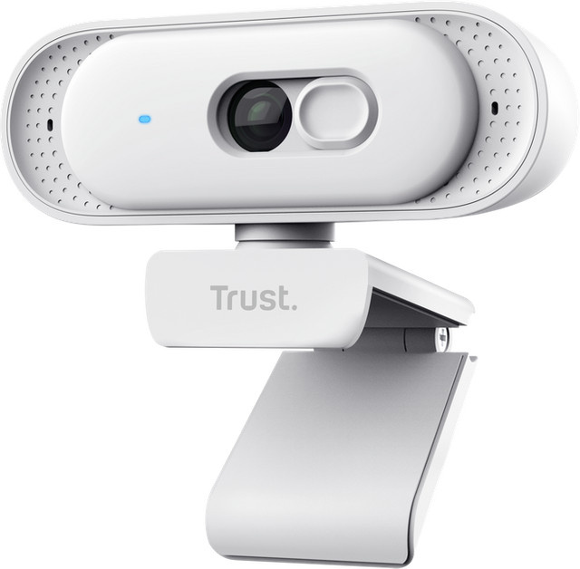 Tomar 2K QHD Webcam in Weiß mit USB-C und USB-A Anschluss - Bild 1