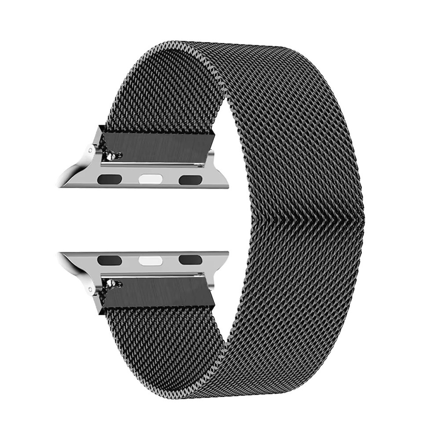 VATMENS Uhrenarmband Milanaise, Edelstahl, Silber, Unisex - Bild 2