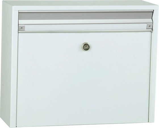 MEFA Briefkasten Minuett in Weiß, B/T/H: 31,9 x 39,9 x 13,3 cm