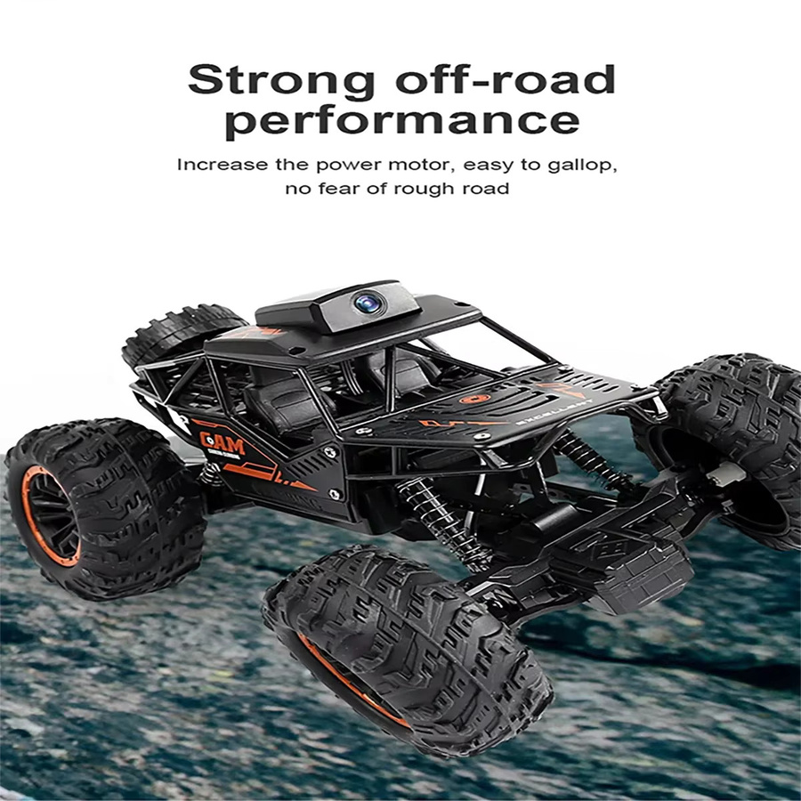 CONUSEA RC Auto, 1:18, ferngesteuertes Kletter-Offroad-Rennfahrzeug, mit HD-Kamera, WLAN-App, 4WD - Bild 3