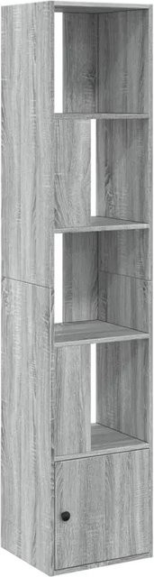 vidaXL Bücherregal Grau aus Holzwerkstoff B/T/H: 40 x 36 x 189 cm - Bild 1