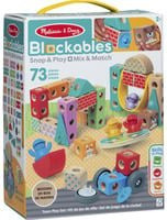 Melissa & Doug Blockables Stadt Spielset aus Massivholz in Bunt/Mehrfarbig - Bild 1