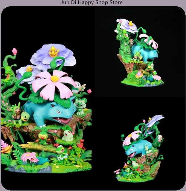 Bandai Pokémon Forest Venusaur, Anime-Figur, Modell-Statue, 33cm - Bild 1