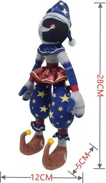 Yiran toy FNaF Sundrop Plüschtiere, Plüsch / Textil, 28cm, ab 18 Jahre - Bild 1