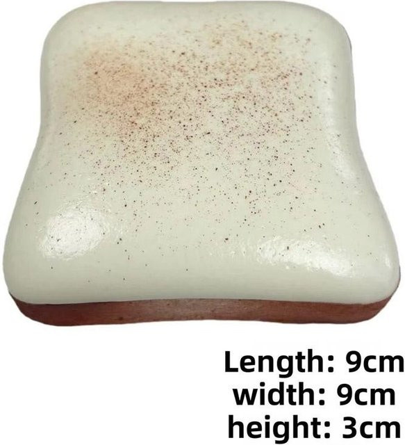 A Family Of Home Textiles Toastbrot Squishy Spielzeug, Mehrfarbig, Weiches Quetschspielzeug - Bild 1